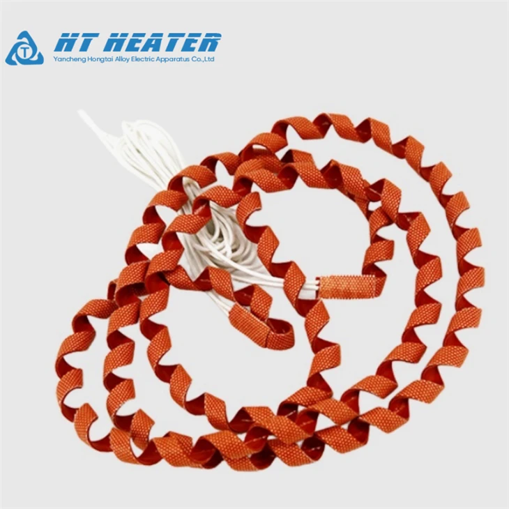 Silicone Rubber Pipe Heating Belt with Digital Controller