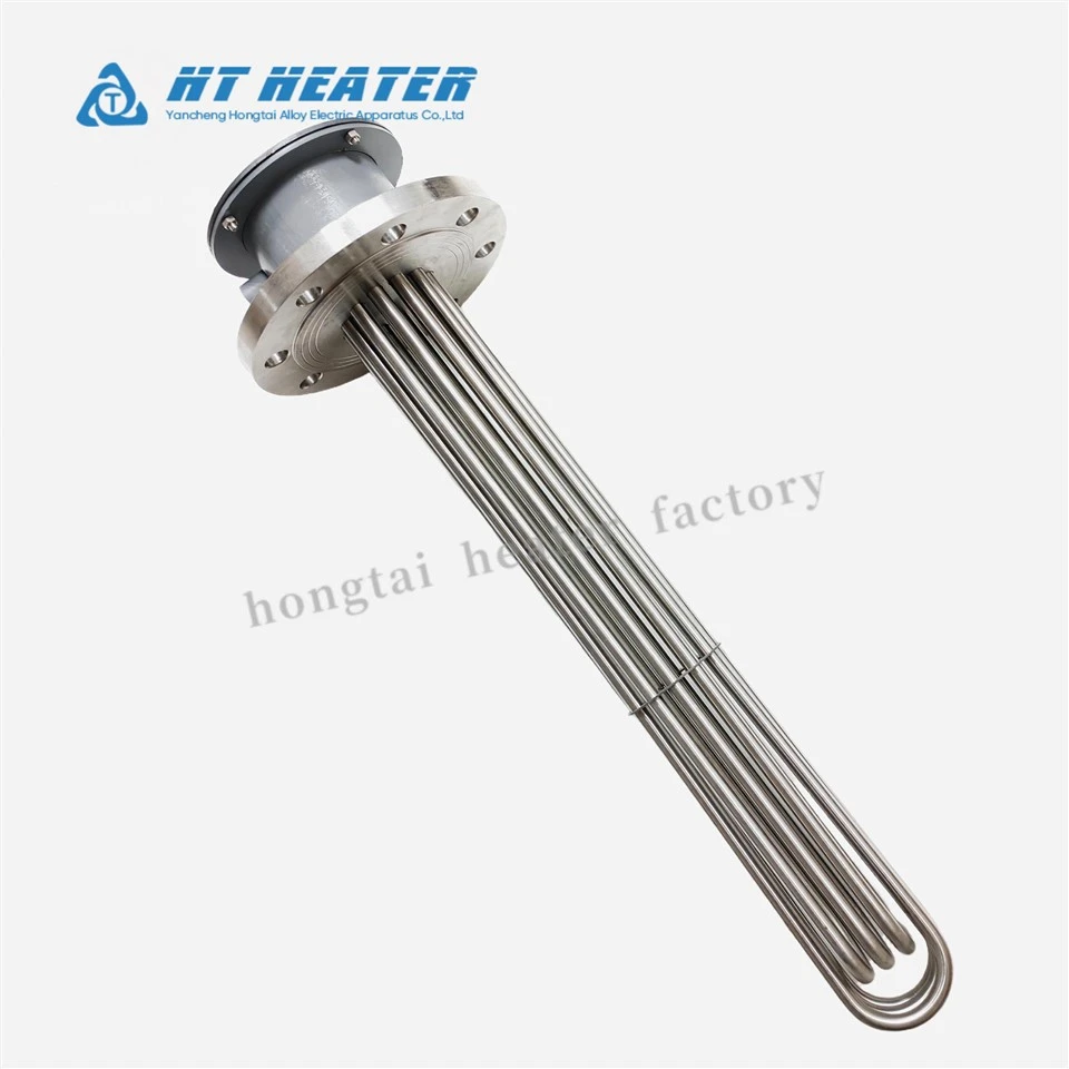 380V 25KW Industrial Flanged Immersion Heating Element 380V 25KW Industrial Flanged Immersion Heating Element