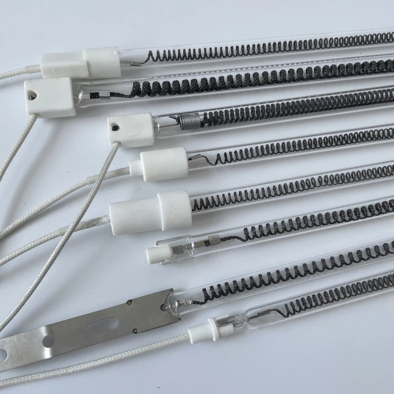 Heating Element Carbon Fiber Infrared Tube Quartz Heater factory Heating Element Carbon Fiber Infrared Tube Quartz Heater factory