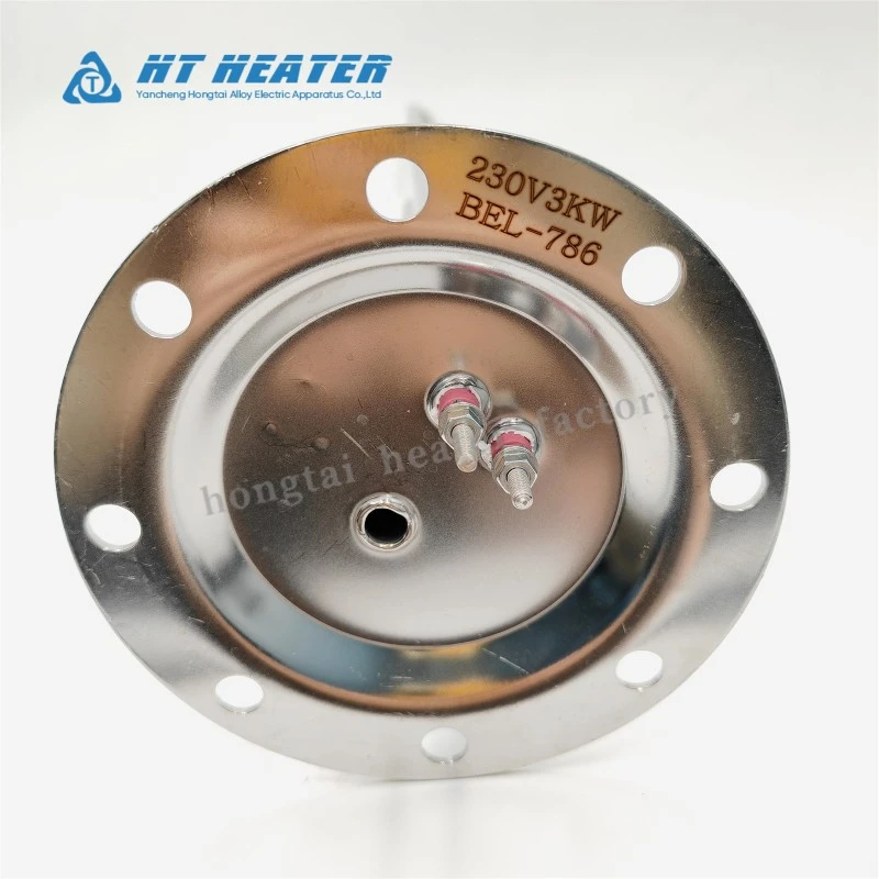 Stainless Steel Round Flange Immersion Heating Element Stainless Steel Round Flange Immersion Heating Element