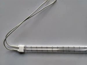 Clear Twin Tube Quartz Halogen Infrared Heat Lamp