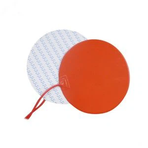 Customized Industrial Electric 3D Printer Flexible Silicone Rubber Heat Pad With 3M Adhesive
