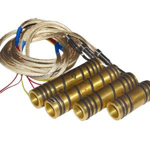 High Electric Resistance Brass Tube Coil Heater For Injection Mould